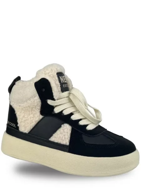 Зимові черевики на вовні Jong Golf BN40484-20 Чорно-бежевий