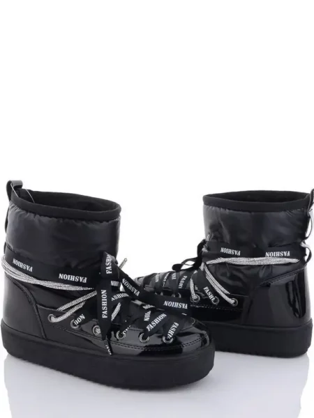 Місяцеходи (Moonboots) на хутрі Violeta N20-1009-1 Чорний