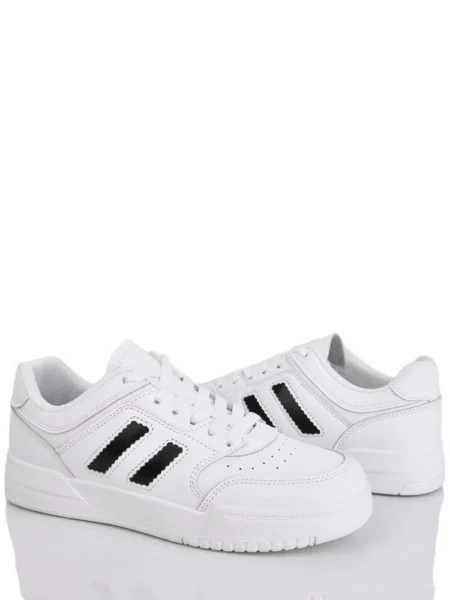 Шкіряні кросівки Stilli ADN310-6 Біло-чорний