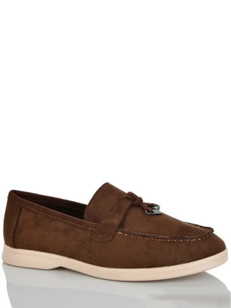 Замшеві лофери Navigator BN26115-4 Шоколадний