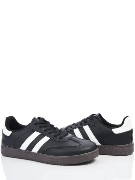 Шкіряні кеди Stilli LN2410-4B Чорно-білий