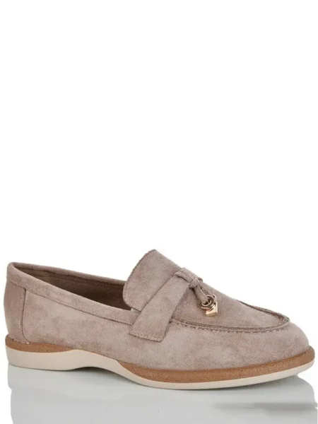 Замшеві лофери Navigator BN26116-3 Молочний