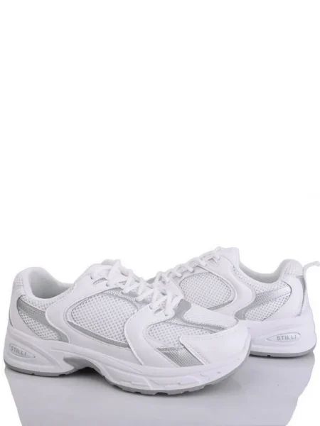 Текстильні кросівки Stilli MNMN80-3 Біло-сірий