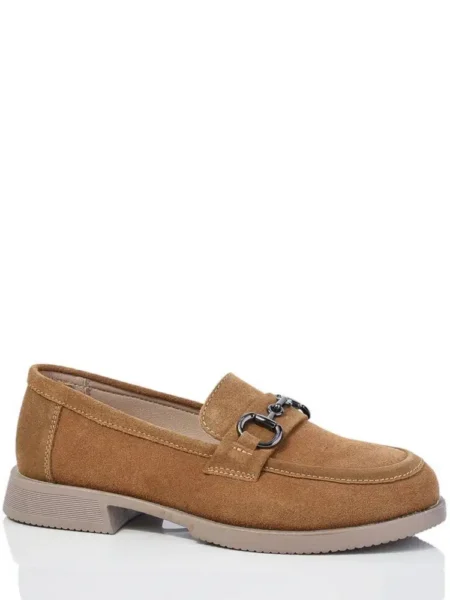 Замшеві лофери KDSL CN630-40 Коричневий