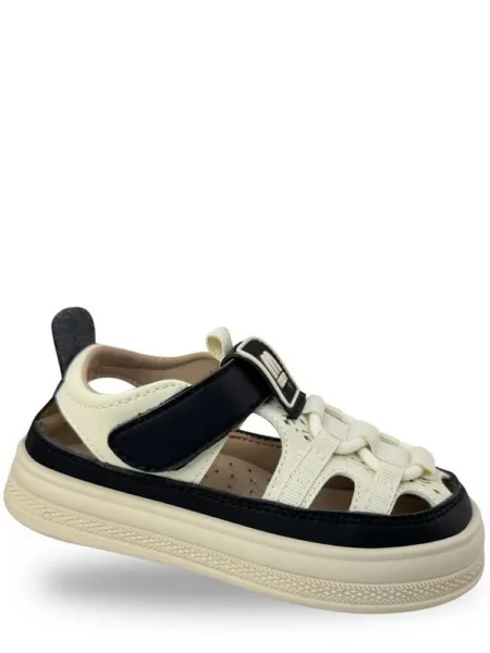 Сандалії Jong Golf AN20708-0 Біло-чорний